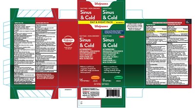 Day And Nighttime Sinus And Cold 24 Ct